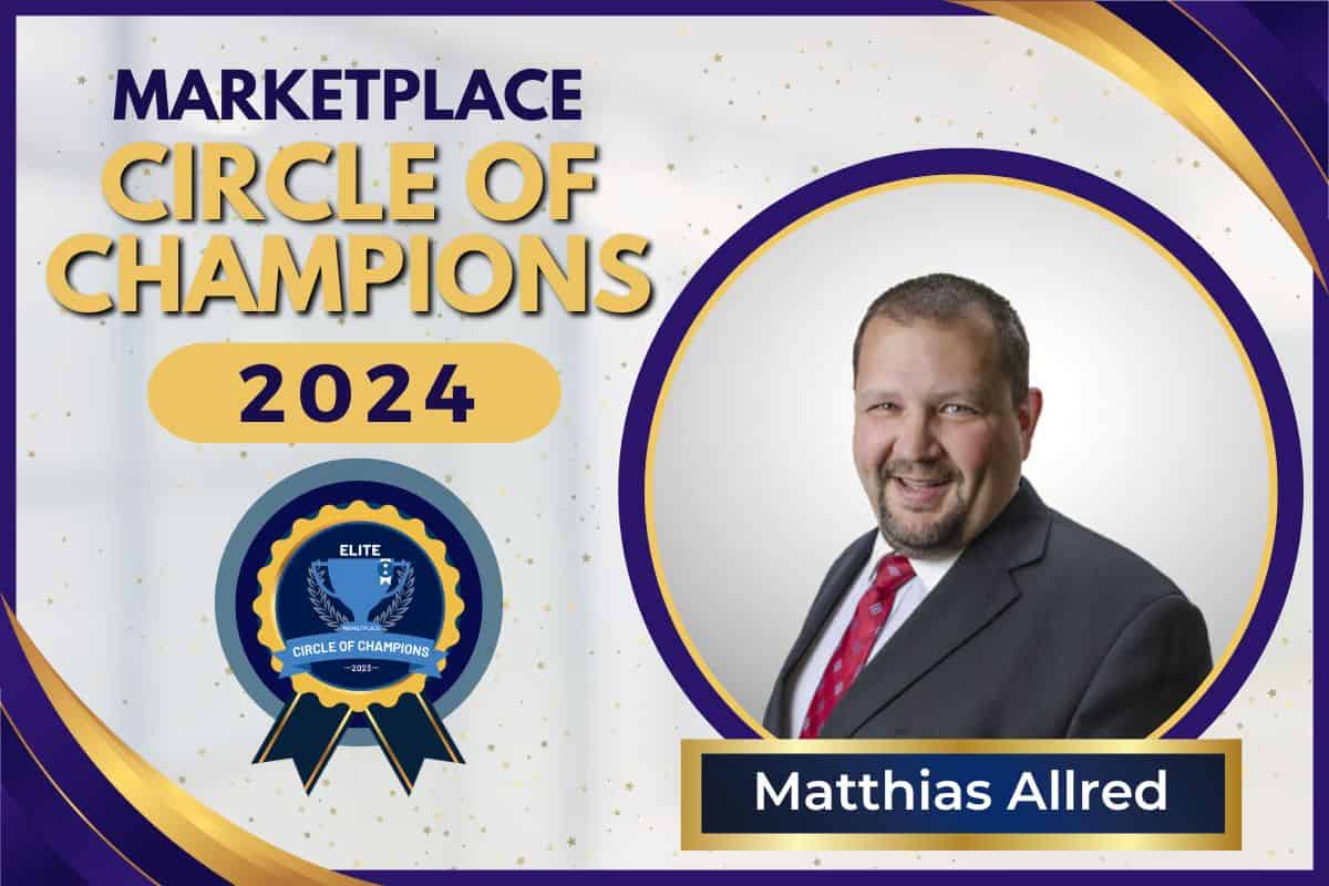 Matthias Allred joins the 2024 Marketplace Circle of Champions